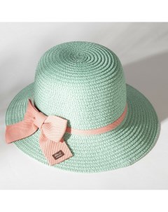 Шляпа для девочки цв мятный р р 54 Minaku