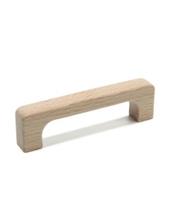 Ручка скоба 111 мм мебельная деревянная y8 бук 1шт Nobrand