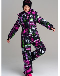 Комбинезон текстильный с полиуретановым покрытием для девочек Playtoday tween