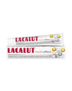 Зубная паста Multi Еffect plus 75 мл Lacalut