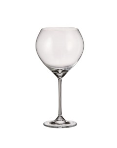 Набор бокалов для вина Carduelis 6 шт 640 мл стекло Crystal bohemia