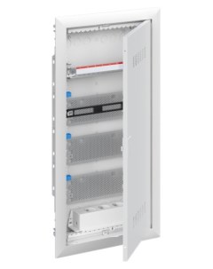 Шкаф 2CPX031385R9999 мультимедийный с дверью с вентиляционными отверстиями UK648MV 4 ряда Abb
