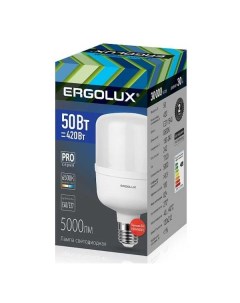 Лампа Ergolux LED HW 50W E40 6K LED HW 50W E40 6K