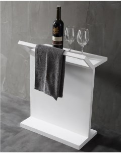 Столик для ванной комнаты Stein AS1637 цвет белый Abber