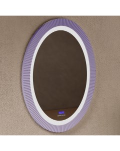 Зеркало Stein AS6601Violett 60х80 см для ванной с подсветкой цвет фиолетовый Abber