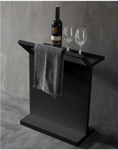 Столик для ванной комнаты Stein AS1637MB цвет черный матовый Abber