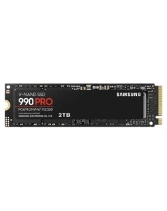 Твердотельный накопитель SSD M 2 2 Tb 990 PRO Read 7450Mb s Write 6900Mb s TLC MZ V9P2T0CW Samsung