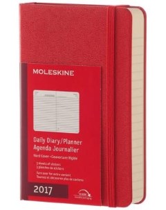 Ежедневник датированный Classic Daily Pocket A6 искусственная кожа Moleskine