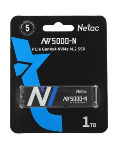 SSD M 2 накопитель NV5000 N PCIe 4 x4 1TB NT01NV5000N 1T0 E4X Netac