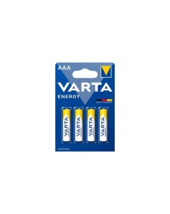 Батарейка Energy LR03 AAA 4шт Varta