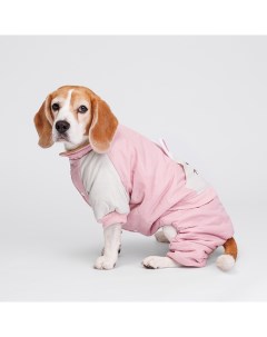 Комбинезон для собак Зайка 4XL розовый девочка Petmax