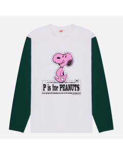 Мужской лонгслив x Peanuts P Is For Tsptr