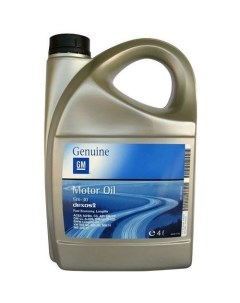 Моторное масло Dexos 2 5W 30 4л синтетическое Gm