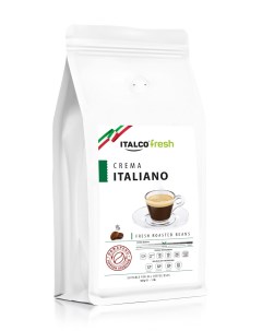 Кофе Crema Italiano 500г в зёрнах Italco