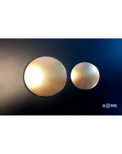 Кнопка смыва NV7316 черный золото Nova