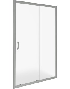Душевая дверь в нишу Infinity 130х185 профиль хром стекло рифленое Good door
