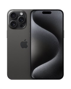 Смартфон Apple iPhone 15 Pro 128Gb nanoSim eSim Black Titanium