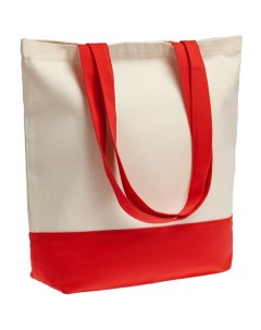 Холщовая сумка Shopaholic красная No name