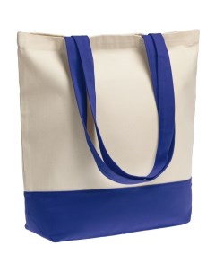 Холщовая сумка Shopaholic ярко синяя No name