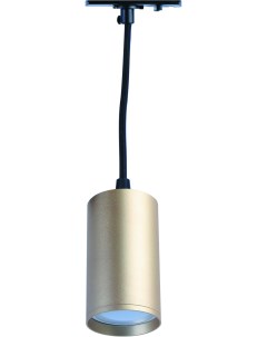 Трековый светильник однофазный TR45 MG подвесной под лампу золото GU10 S Era