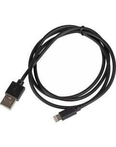 Кабель Lightning 8 pin USB 2 4A 1 м черный 1491122 Behpex