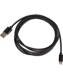 Кабель Lightning 8 pin USB 2 4A 2 м черный 1491092 Behpex