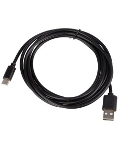 Кабель USB Type C USB 3A 2 м черный 1491167 Behpex