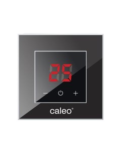 Терморегулятор цифровой для теплого пола Nova черный Caleo