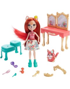 Кукла Royals Фабрина Фокс и Викторианский туалетный столик GYJ05 Enchantimals
