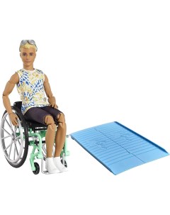 Кукла Игра с модой Кен в инвалидном кресле GWX93 Barbie