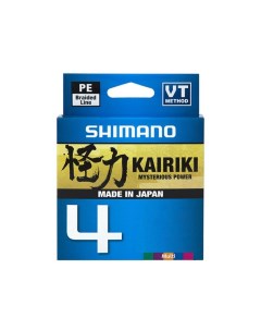 Леска Kairiki 4 150м разноцветная Shimano