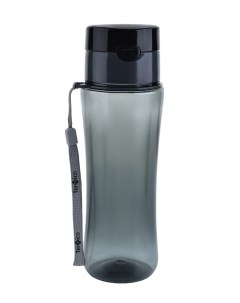 Бутылка для воды спортивная с кпопкой спортивная 0 6л серая Termico