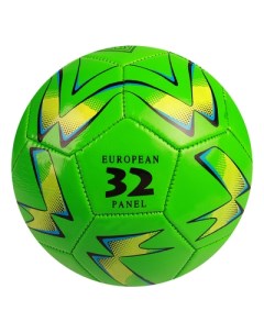 Футбольный мяч PVC 5 green Sima-land
