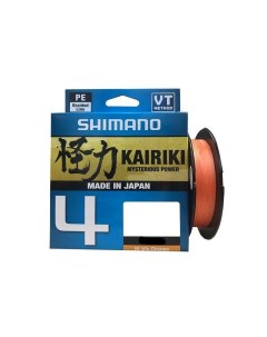 Леска Kairiki 4 150м оранжевая Shimano