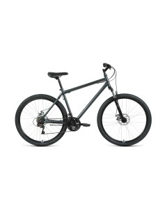 Велосипед MTB HT 27 5 2 0 disc 2021 темно серый черный Altair