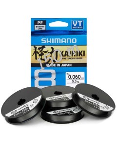 Леска Kairiki 8 150м черный Shimano