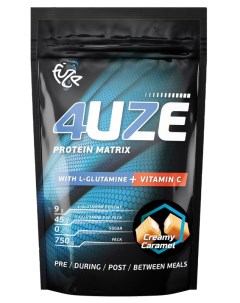 Протеин Protein Glutamine 750 г сливочная карамель 4uze