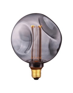 Лампа светодиодная LED VEIN CG125 4 5W 150Lm E27 2000K Smoky 3 STEP dimmable Hiper