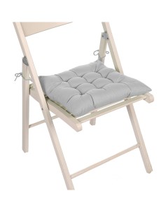 Подушка сидушка на стул комфорт ПЛЮС 40х40 чехол микрофибра Smart textile