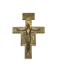 Статуэтка Распятие Христа золотой Zlatdecor