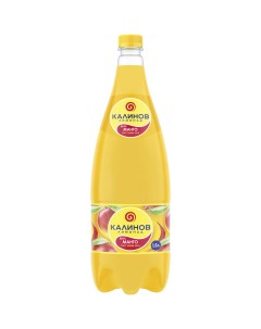 Напиток Калинов лимонад классический безалкогольный газированный манго 1 5 л Калиновъ