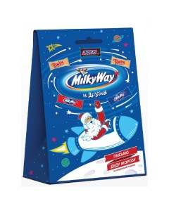 Новогодний набор and Friends шоколадные конфеты подарок 85г Milky way
