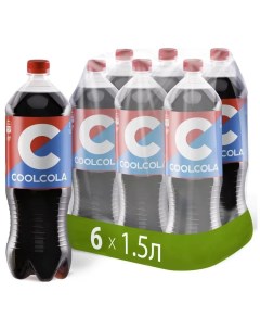 Газированный напиток Очаково Кул Кола 6 штук по 1 5 л Coolcola