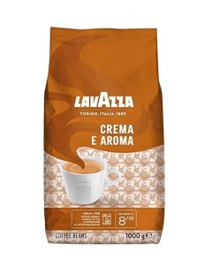 Кофе в зернах Crema e Aroma арабика робуста 1 кг Lavazza