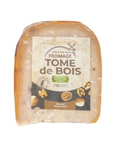 Сыр полутвердый с грецком орехом 41 200 г Tome de bois
