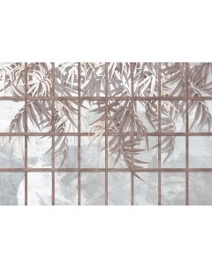 Фотообои Decor F коллекцияF 285 Тропические листья в окне 400х270 1 Divino