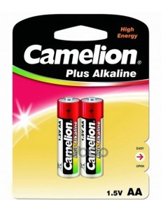 Батарейка Алкалиновая Plus Alkaline Aa 1 5v Упаковка 2 Шт Lr6 Bp2 арт Camelion