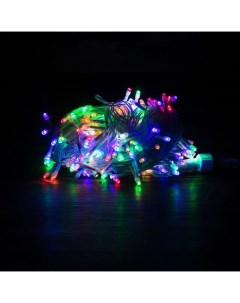 Световая гирлянда новогодняя 15267 50 м разноцветный RGB Led