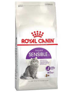 Сухой корм для кошек Sensiblе 33 с чувствительным пищеварением 15 кг Royal canin