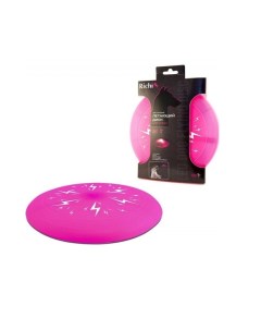 Игрушка для собак летающий розовый диск с подсветкой 20см Richie